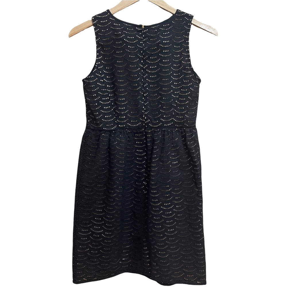 Ann Taylor Loft Women’s Petite Black & Cream Sleeveless Dress Size 2P - Picture 2 of 6